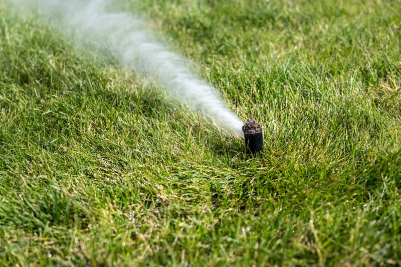 Sprinklers Blow Out Equipment
